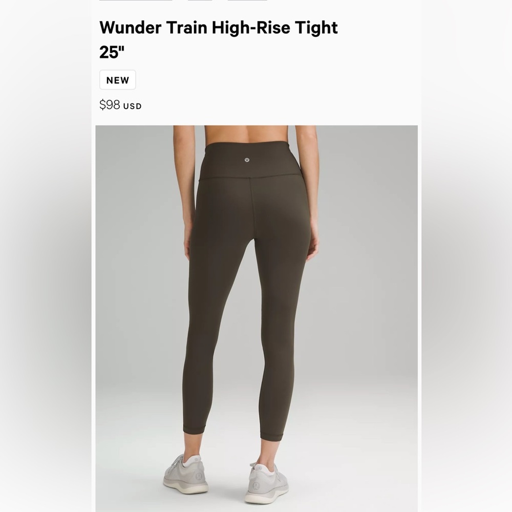 Lululemon Wunder Train High-Rise